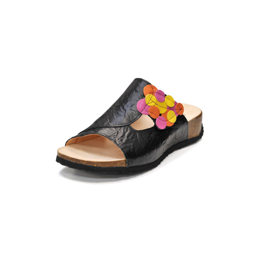 Think Shoes USA MIZZI Sandals - Black Kombi 001011-0010BK
