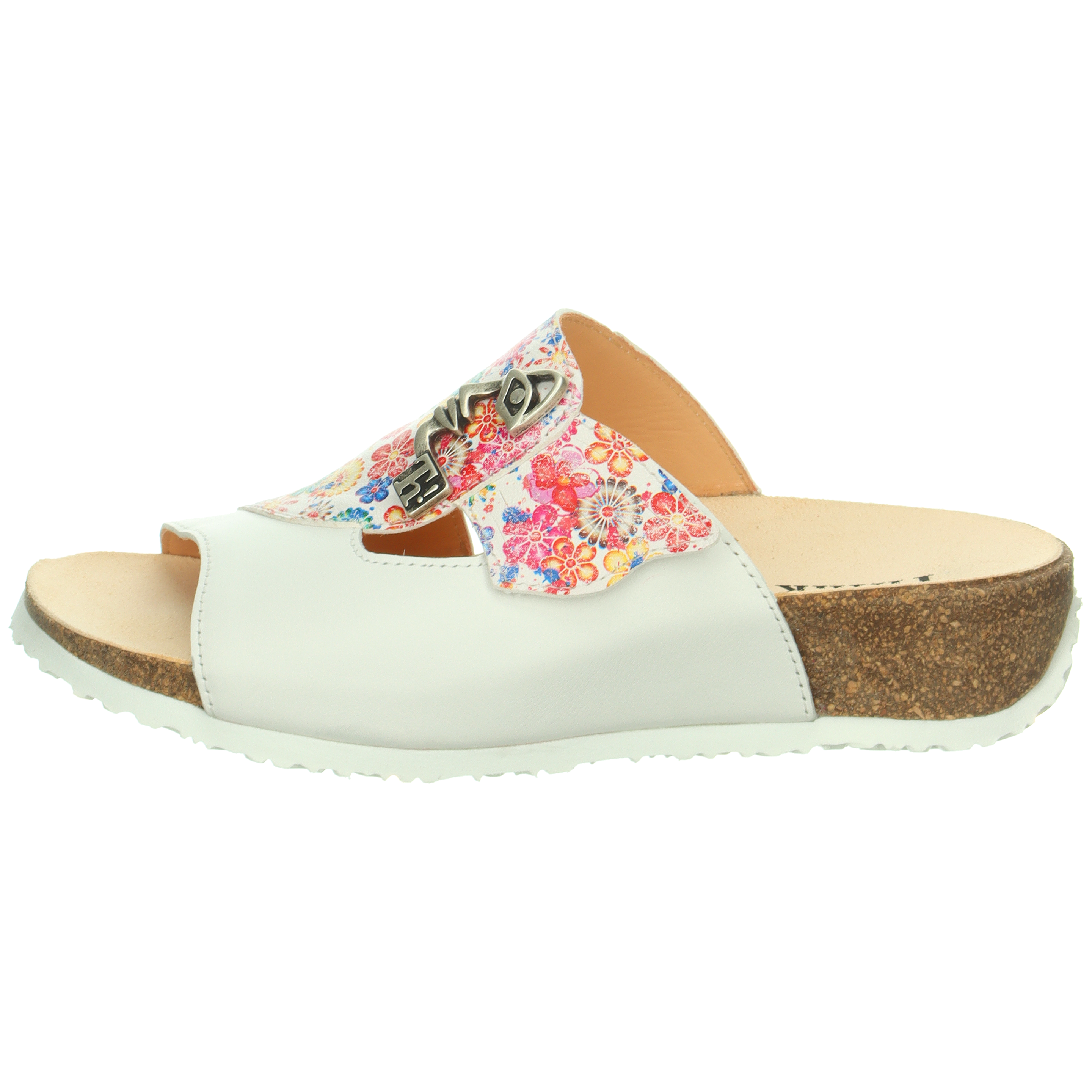 カッシー& Kasshi Think Shoes USA MIZZI Sandals - Bianco Kombi 000124-1060BK