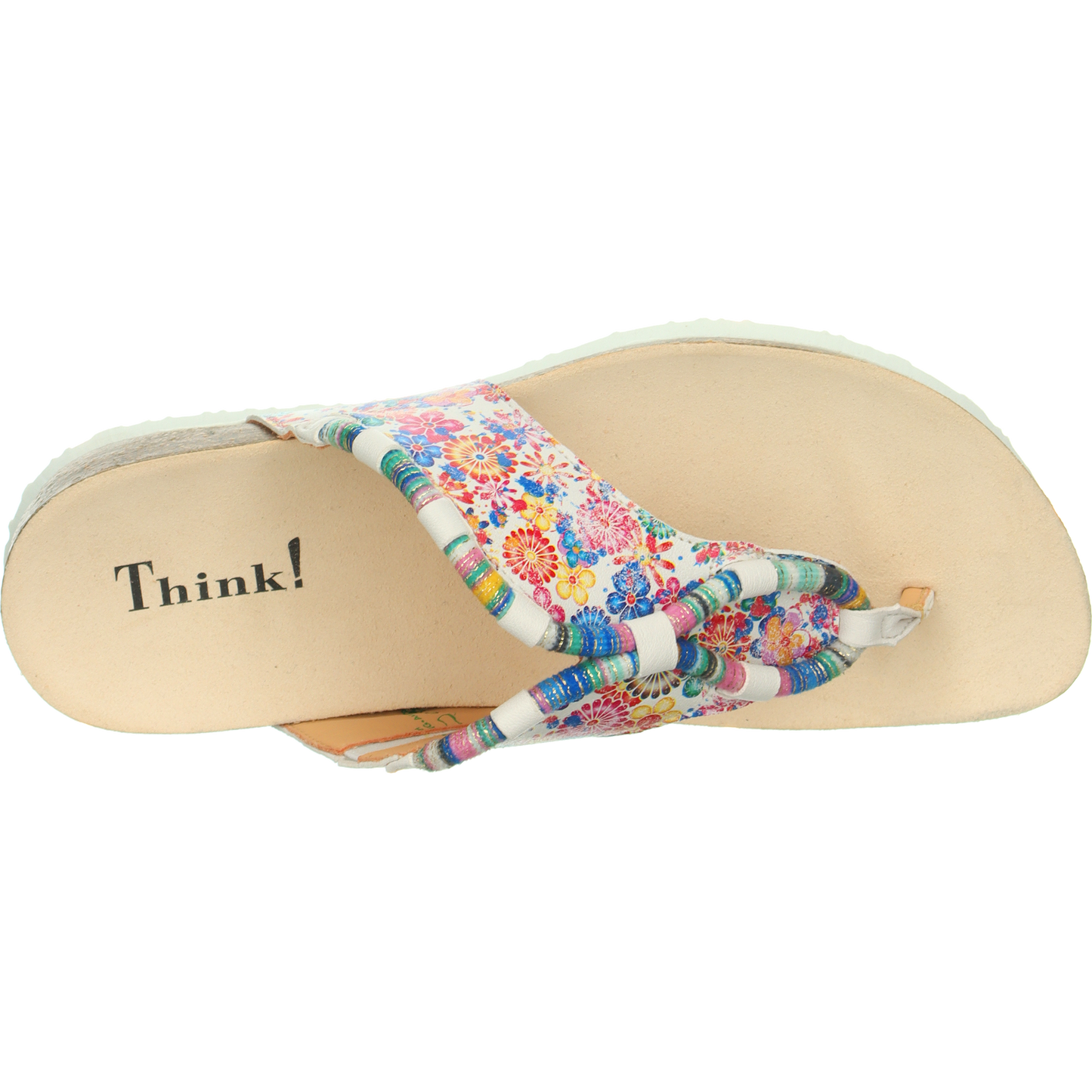 Think Shoes USA JULIA Sandals - Bianco Kombi 000211-9050BK