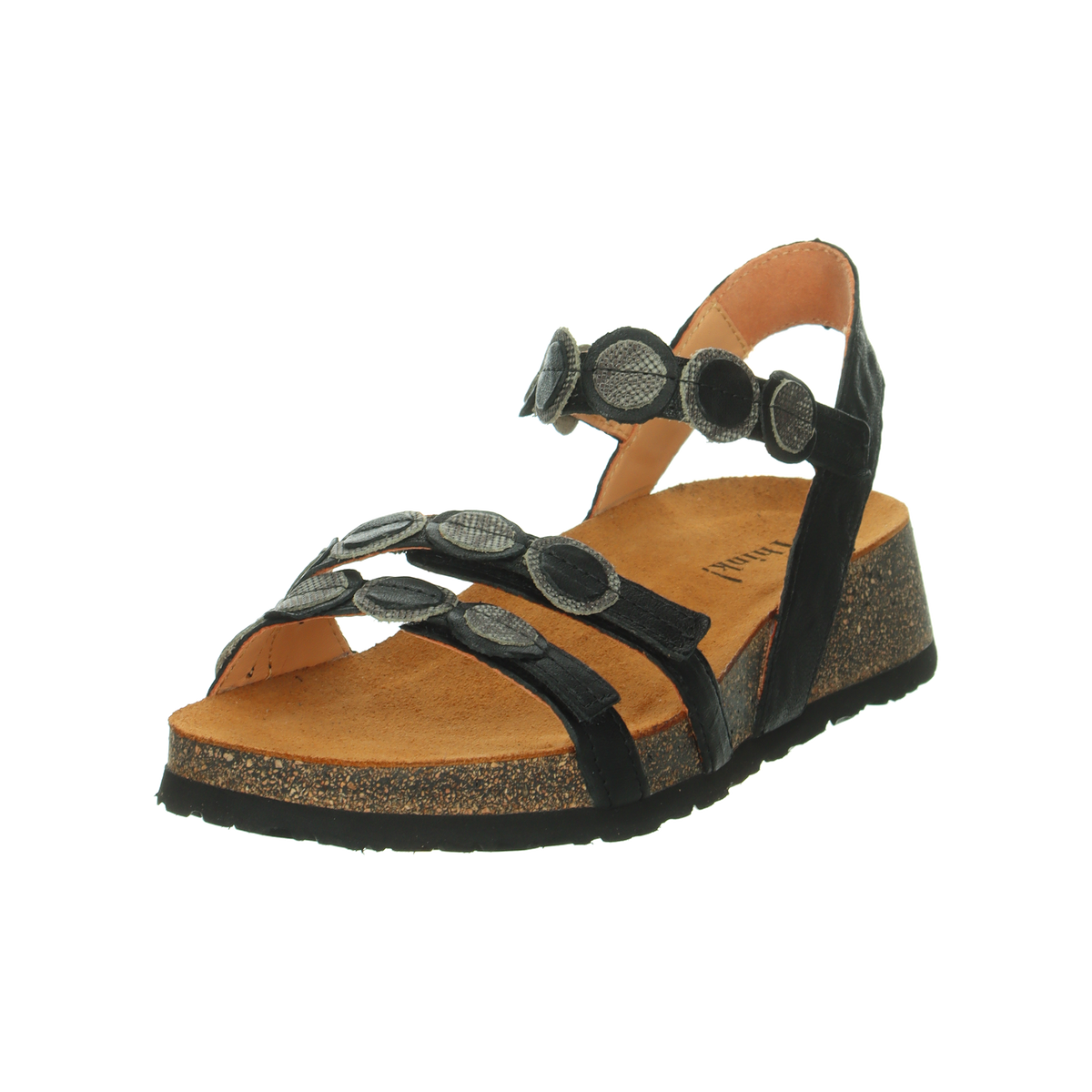 Think Shoes USA KOAK Sandals - Black Kombi 000322-0030BK
