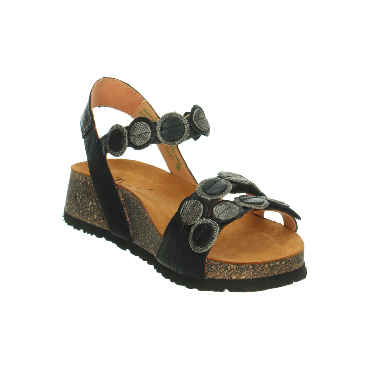 Think Shoes USA KOAK Sandals - Black Kombi 000322-0030BK