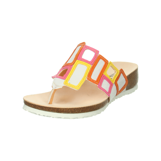 Think Shoes USA JULIA Sandals - Bianco Kombi 001136-1010BK