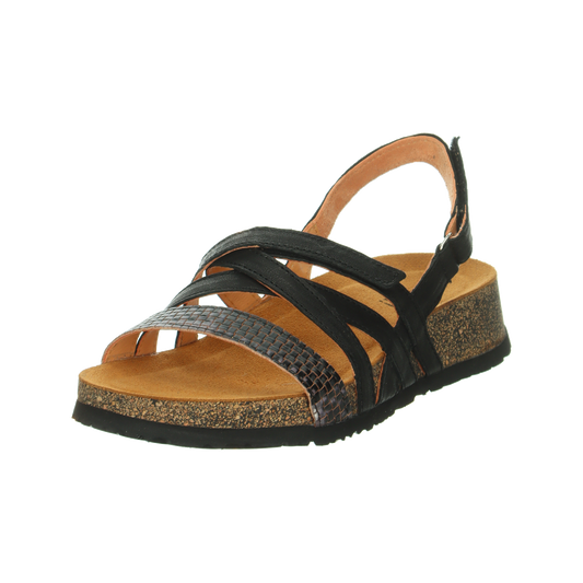 Think Shoes USA KOAK Sandals - Black Kombi 001183-0000BK