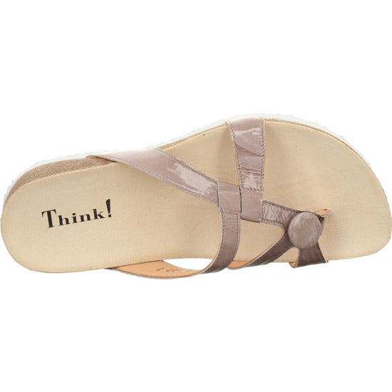 Think Shoes USA JULIA Sandals - Hibiskus Patent 000246-5020HI