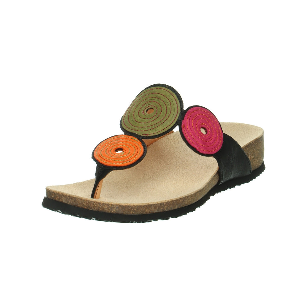 THINK Shoes USA JULIA Sandals Black Kombi 000372-0010BK