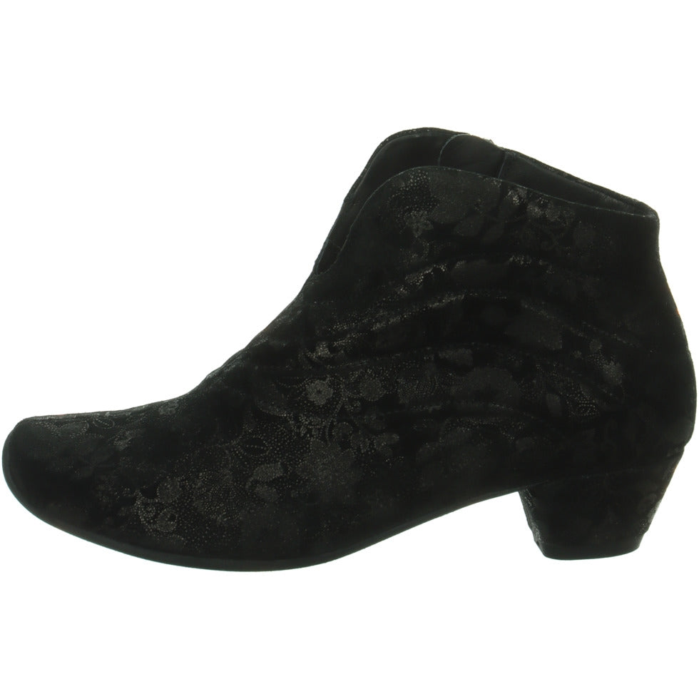 Think Shoes USA AIDA Booties - Black Kombi 000686-0010BL