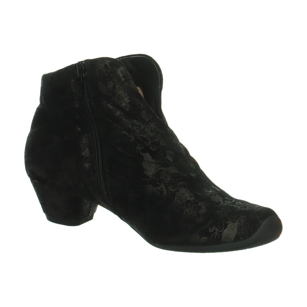 Think Shoes USA AIDA Booties - Black Kombi 000686-0010BL