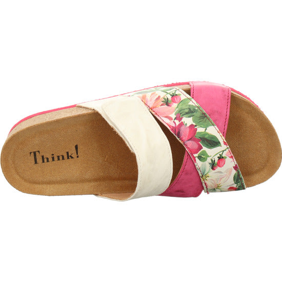 Think Shoes USA PAPU Sandals - Flamingo Kombi - 000728-9000FK