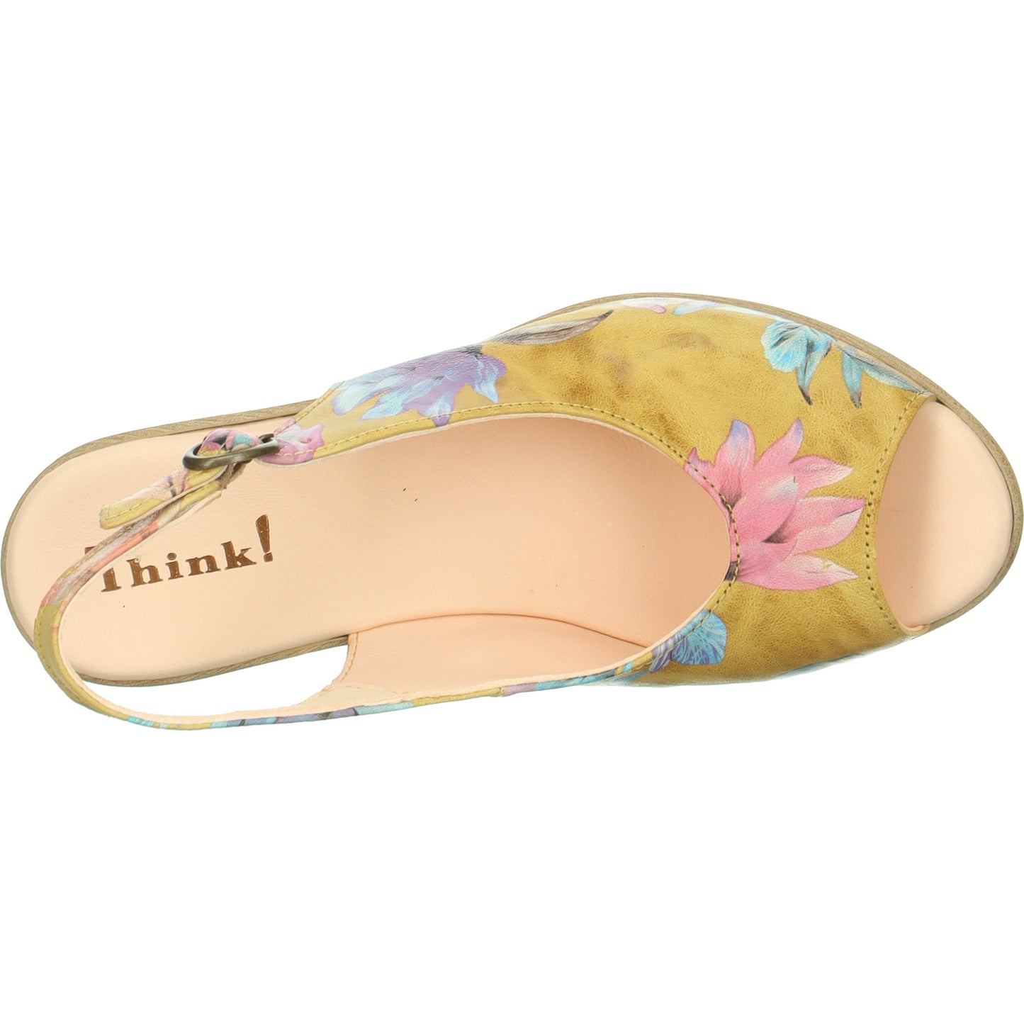 Think Shoes USA Zeppa Sandals - Ananas - 000754-9010AN