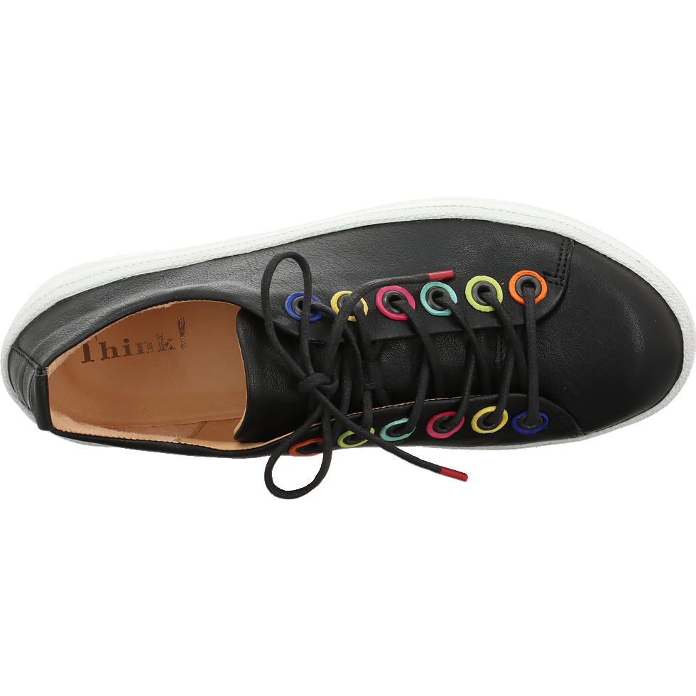 Think Shoes USA KUMI Sneakers - Black Kombi 000895-0000BK