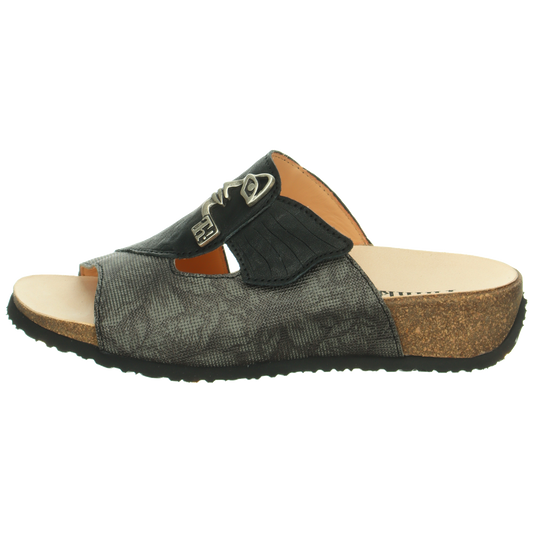 Think Shoes USA MIZZI Sandals - Black Kombi 000124-2060BK