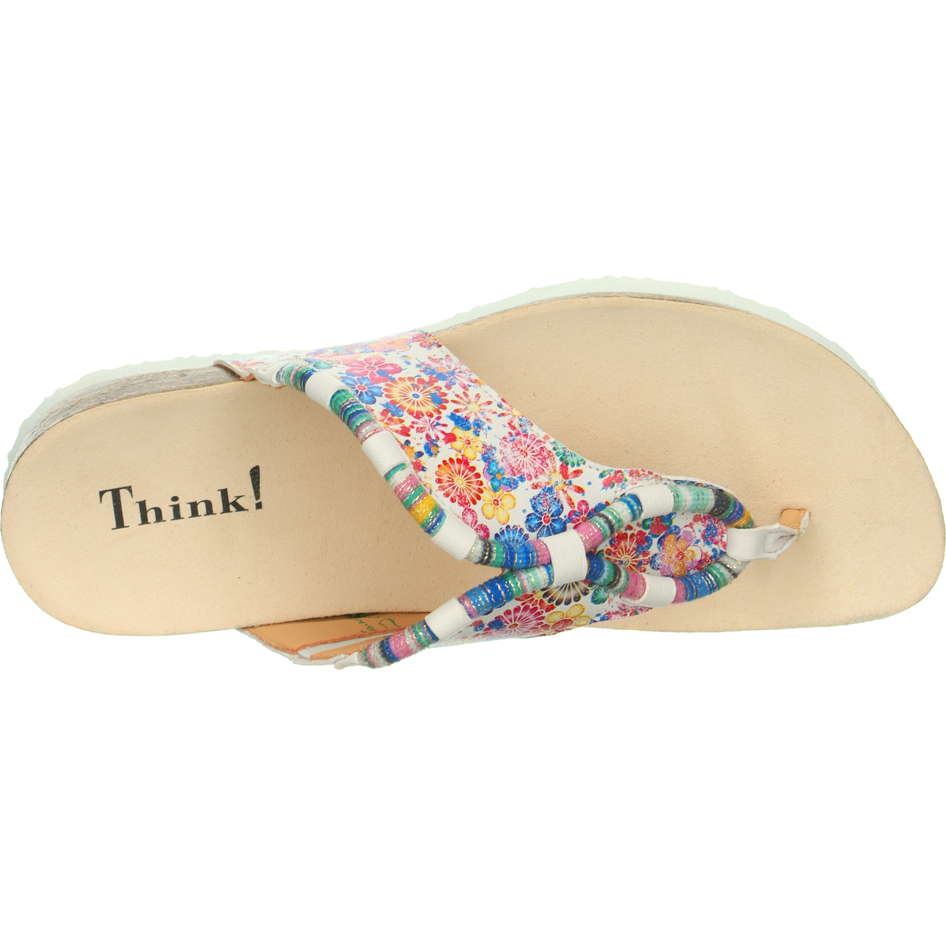 Think Shoes USA JULIA Sandals - Bianco Kombi 000211-9050BK