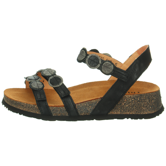 Think Shoes USA KOAK Sandals - Black Kombi 000322-0030BK