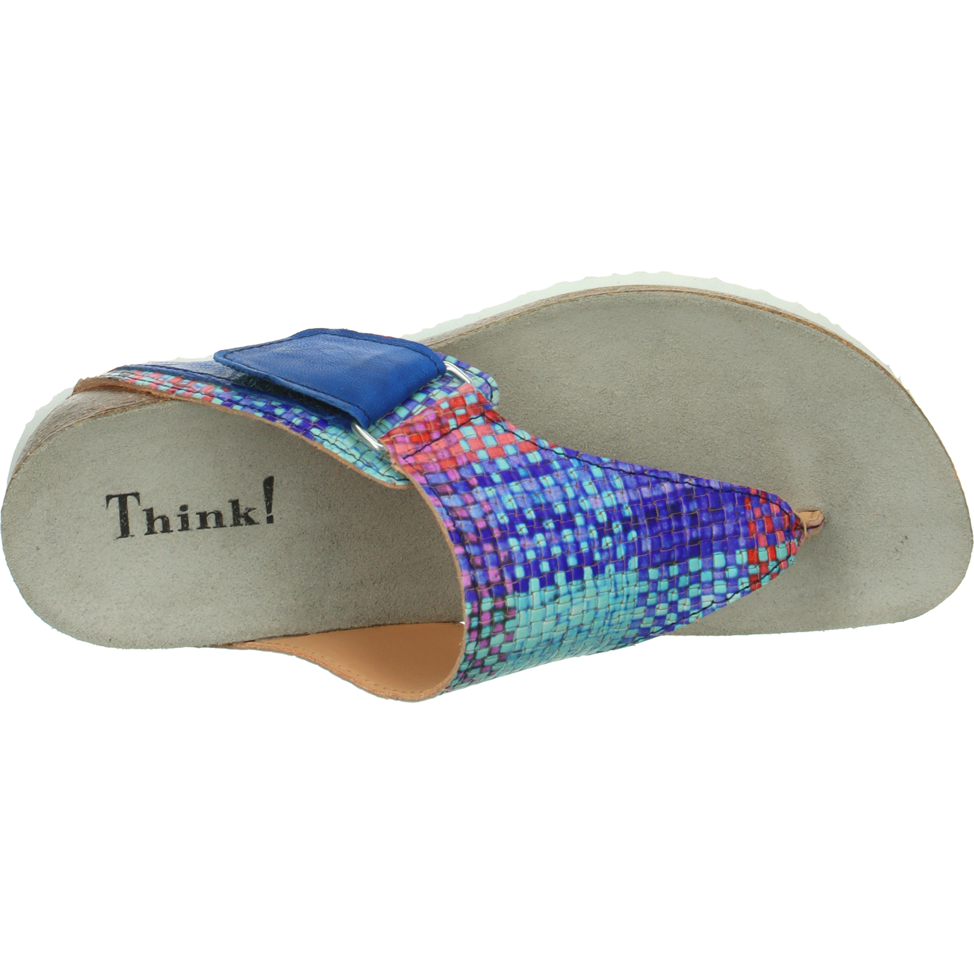 Think Shoes USA JULIA Sandals - Electric Kombi 000908-9020EK