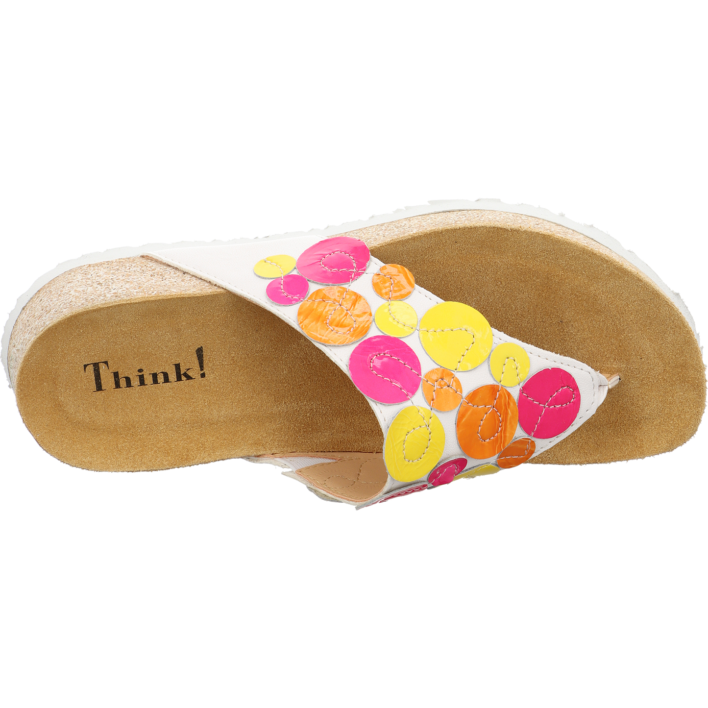 Think Shoes USA KOAK Sandals - Bianco Kombi 000954-1000BK