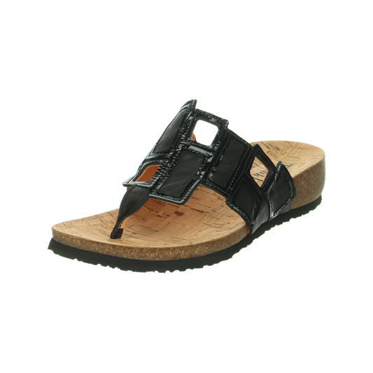 Think Shoes USA JULIA Sandals - Black Kombi 001136-0010BK