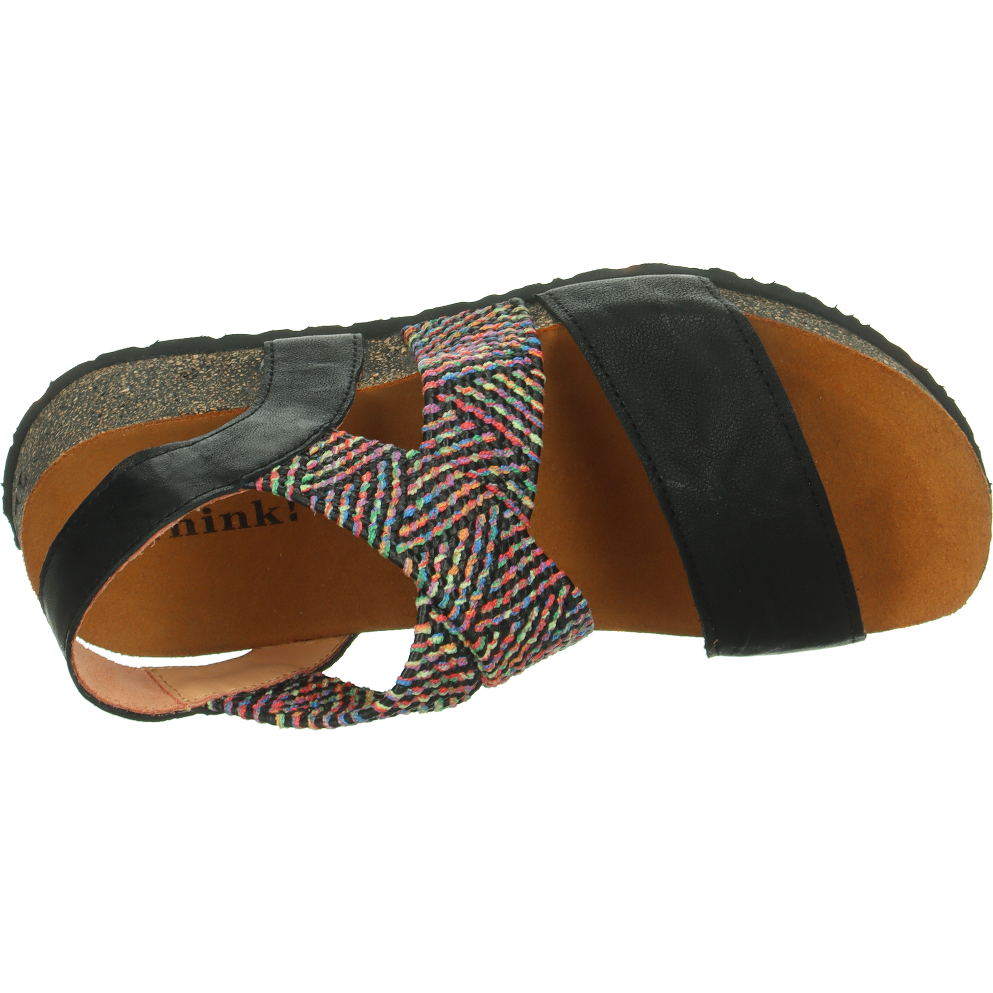 Think Shoes USA KOAK Sandals - Black 001179-0010BK