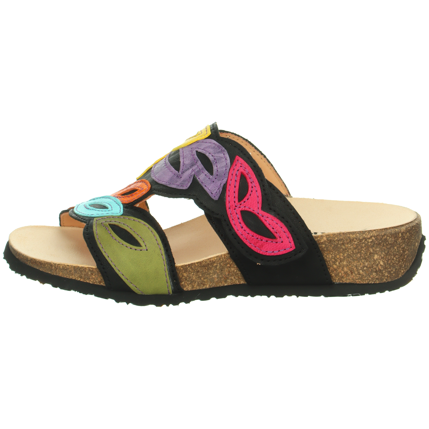 Think Shoes USA MIZZI Sandals - Black Kombi 001283-0000BK