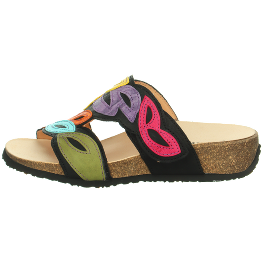 Think Shoes USA MIZZI Sandals - Black Kombi 001283-0000BK