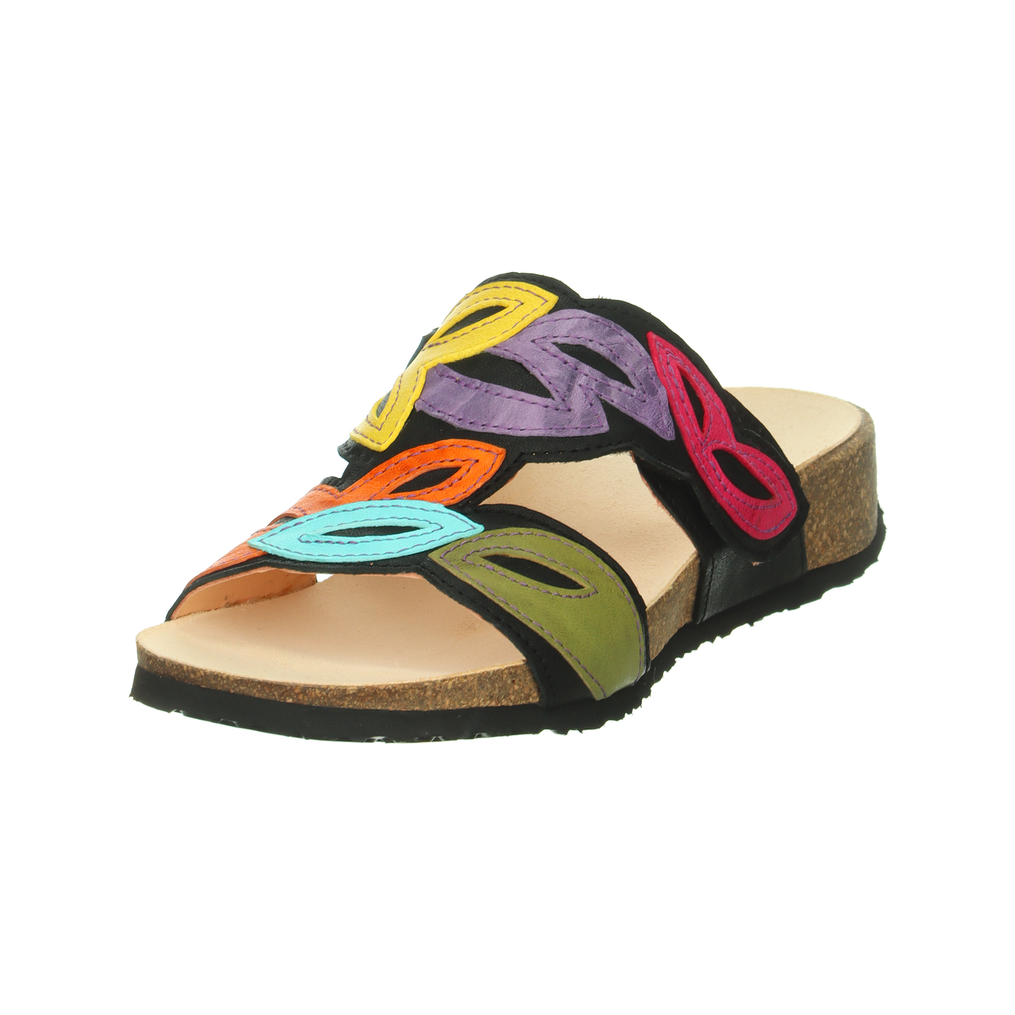 Think Shoes USA MIZZI Sandals - Black Kombi 001283-0000BK