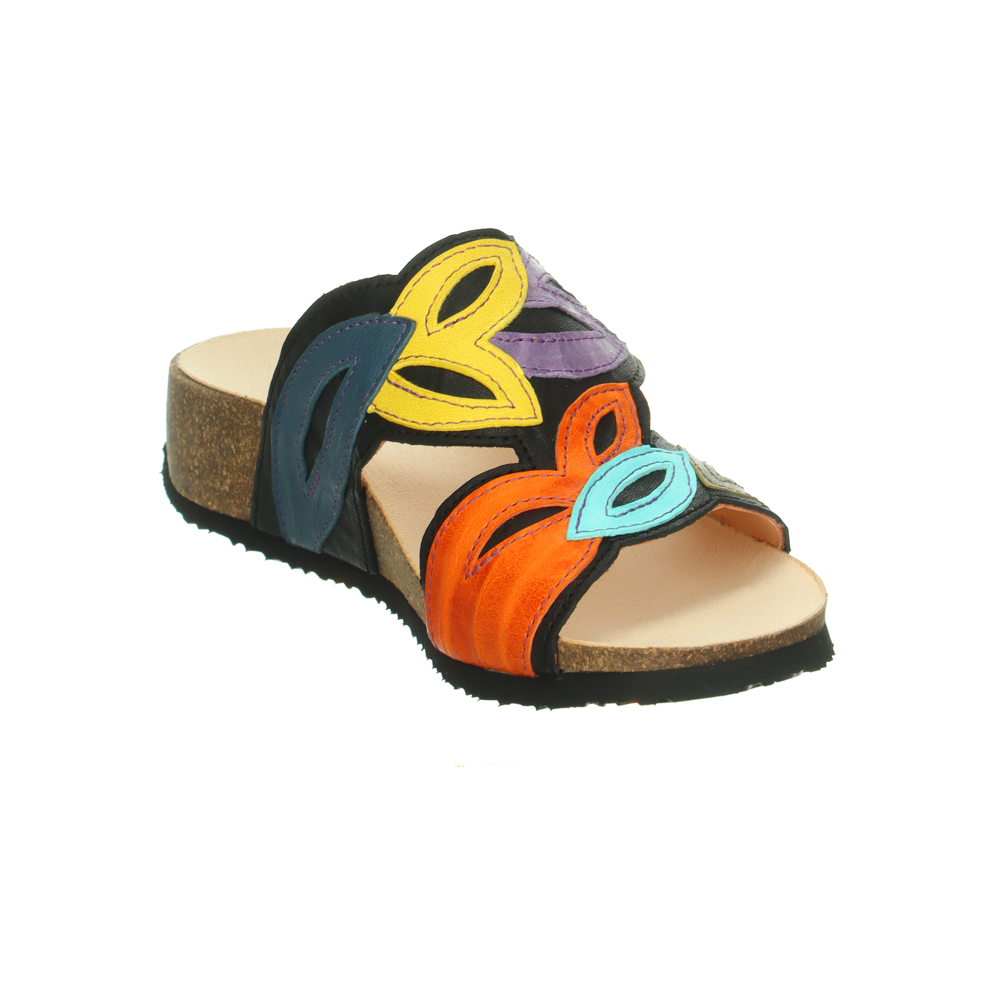 Think Shoes USA MIZZI Sandals - Black Kombi 001283-0000BK
