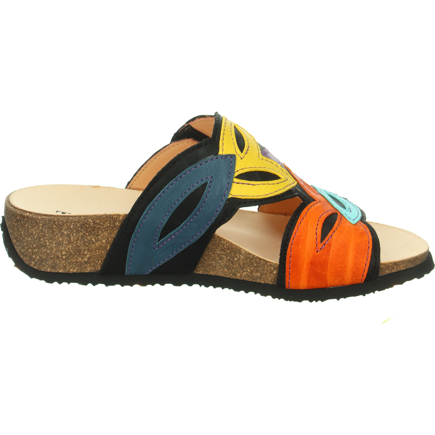 Think Shoes USA MIZZI Sandals - Black Kombi 001283-0000BK