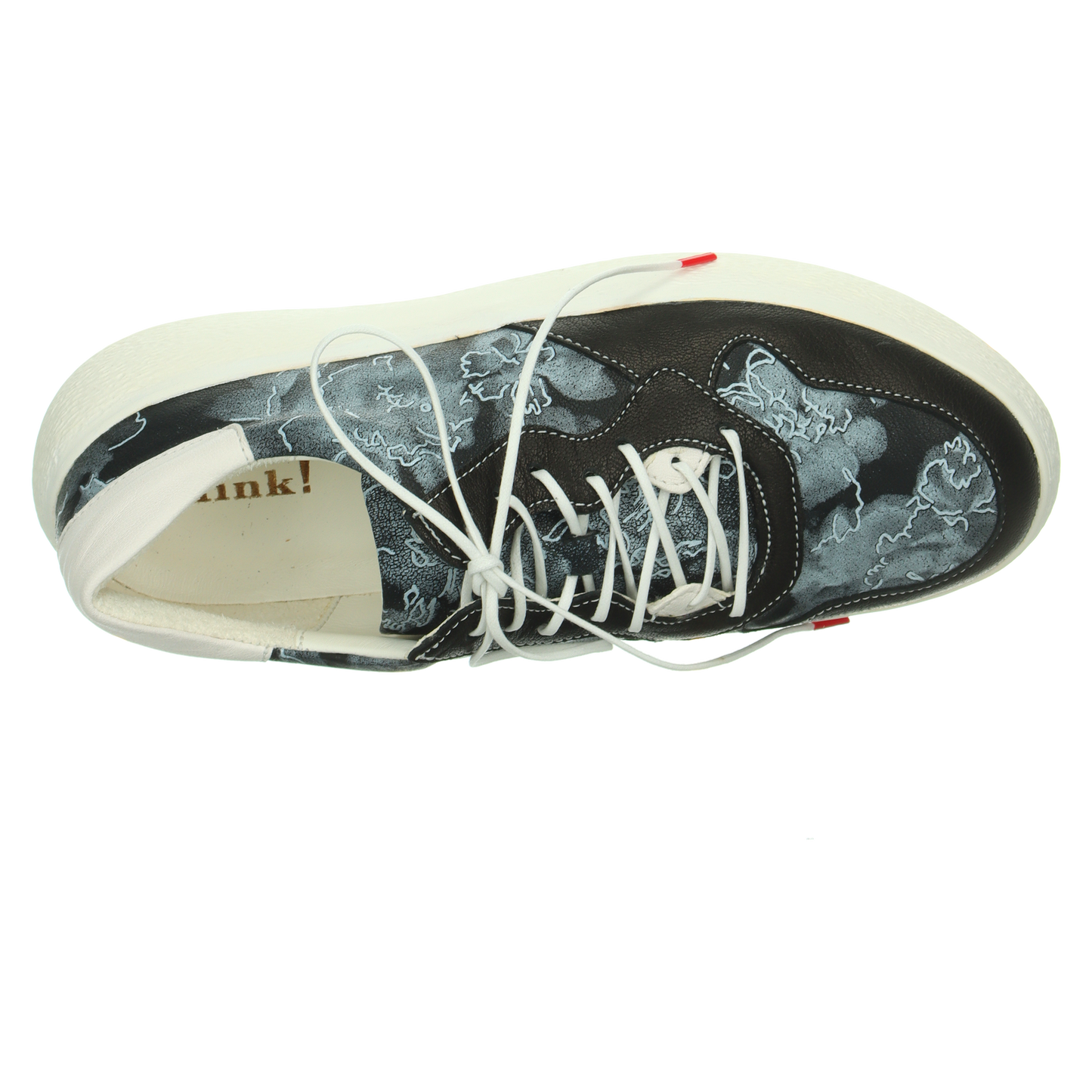 Think Shoes USA TURNA LIGHT Sneakers - Black Kombi 001303-0000BK