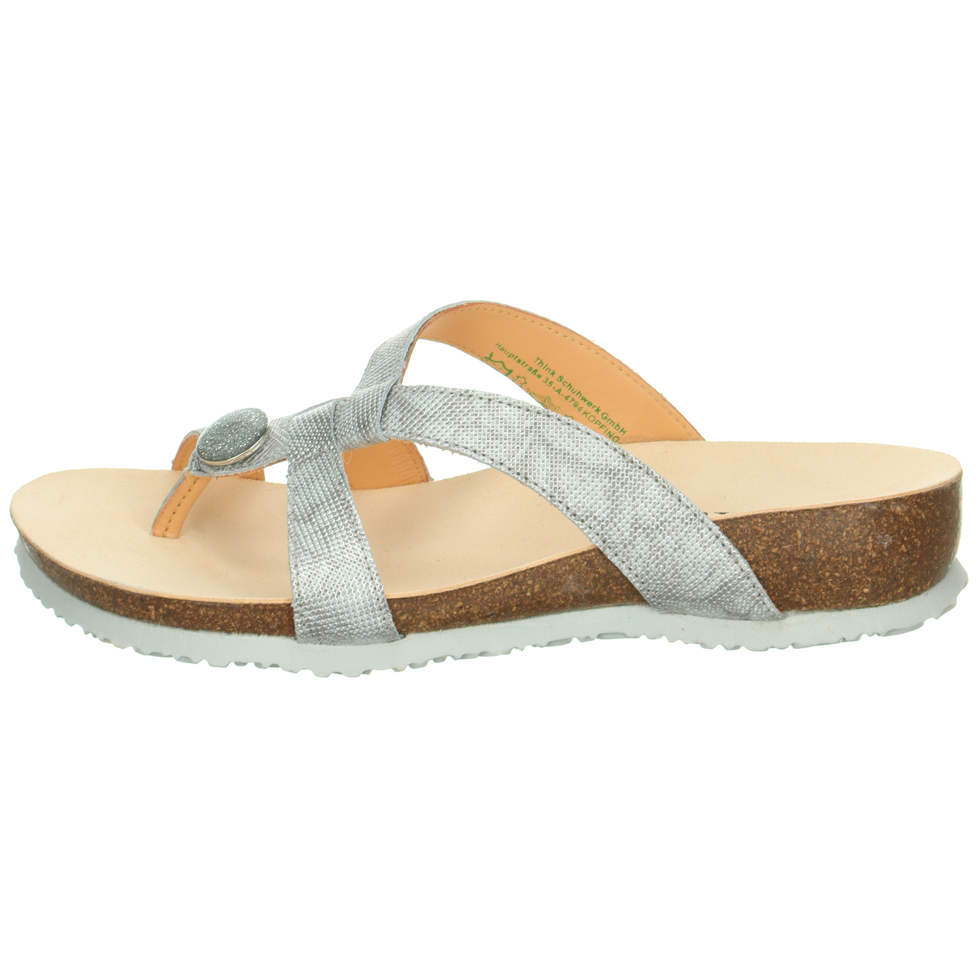 Think Shoes USA JULIA Sandals - Silver 001315-9020SI