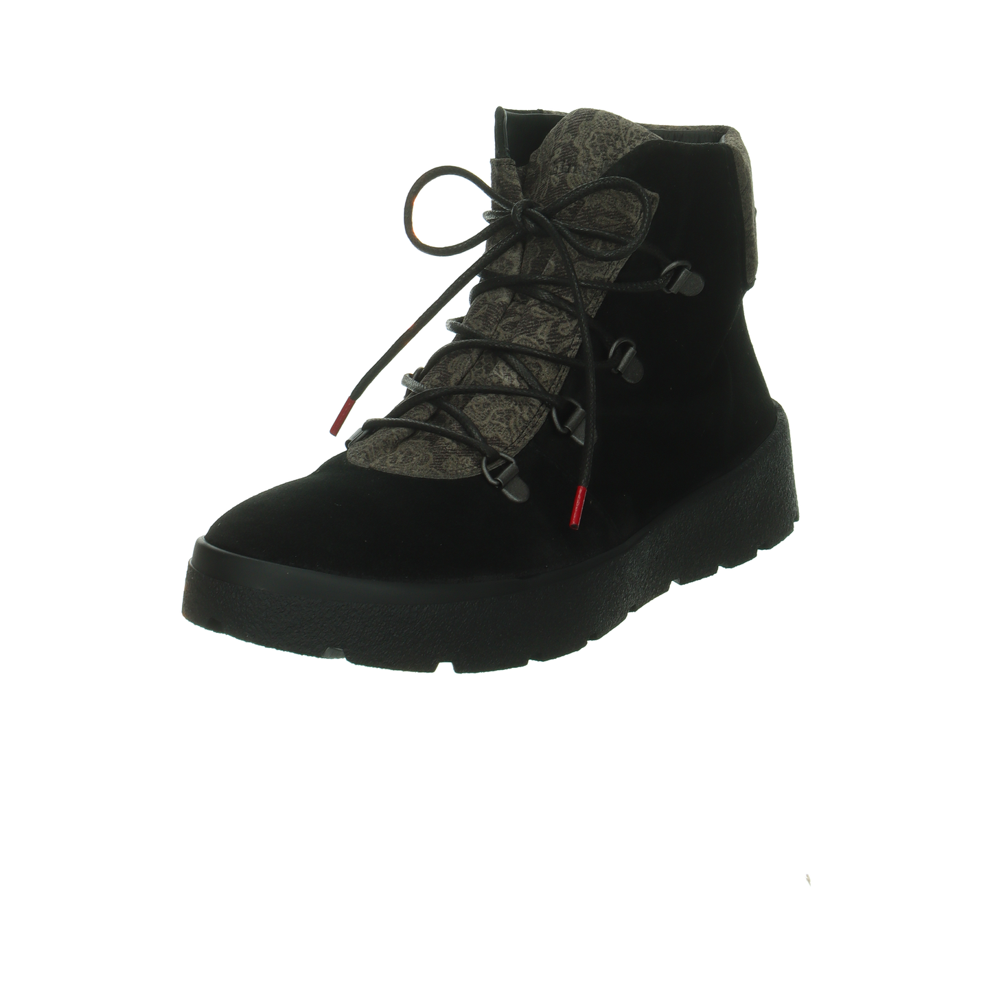 Think Shoes USA CREPES Boots - Black Kombi 001387-000BK