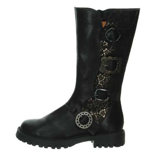 Think Shoes USA TRENTO Boots - Black Kombi 001433-000BK