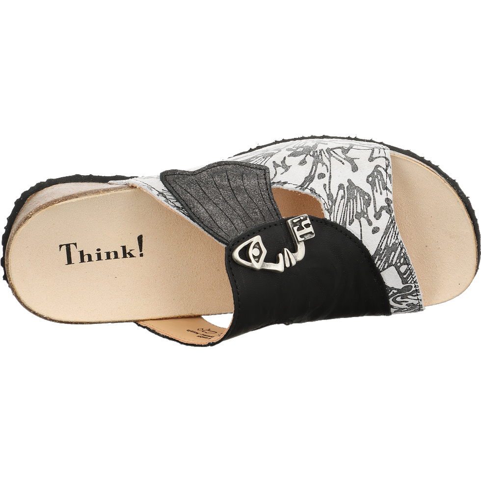 Think Shoes USA MIZZI Sandals - Bianco Kombi 000124-1050BK