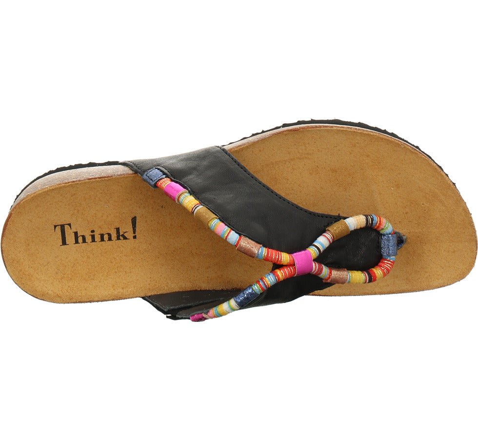 Think Shoes USA JULIA Sandals Black 000211-0000BK