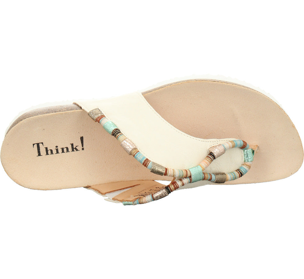 Think Shoes USA JULIA Sandals Ivory 000211-1000IK