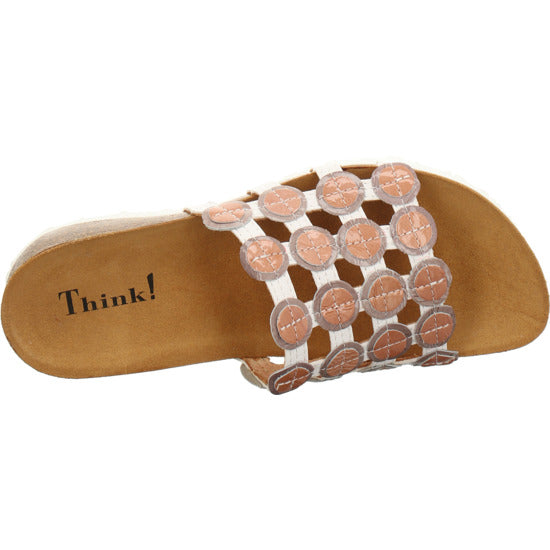 Think Shoes USA JULIA Sandals - Bianco/Kombi 000247-1010BK
