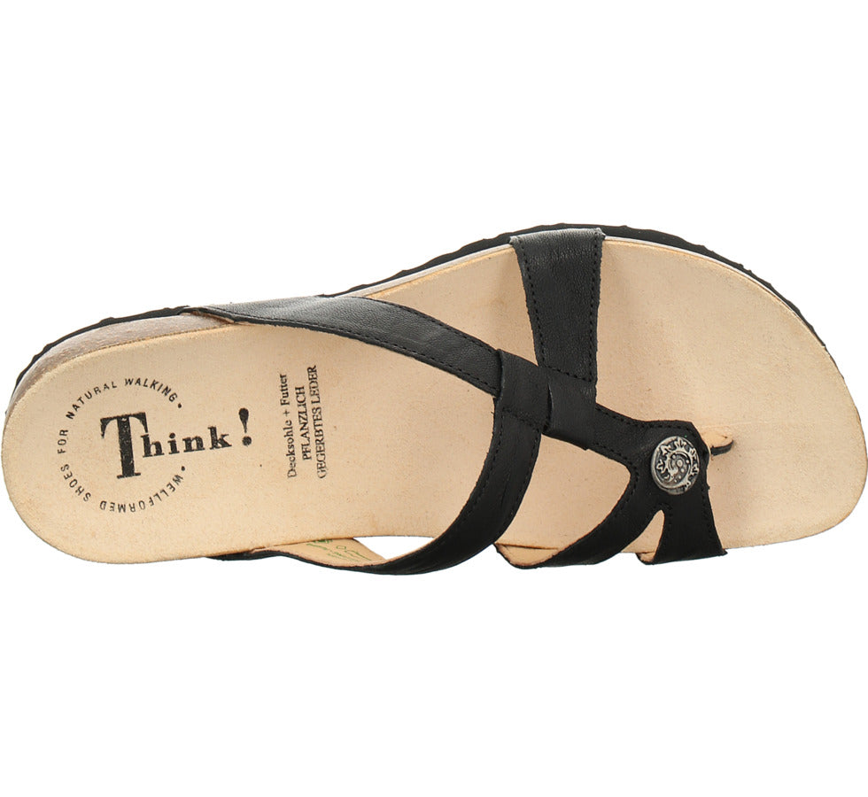 Think Shoes USA JULIA Sandals Black 84333-02