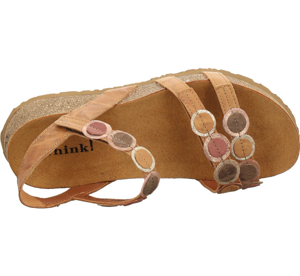 Think Shoes USA KOAK Sandals  Tan 000322-3000TK