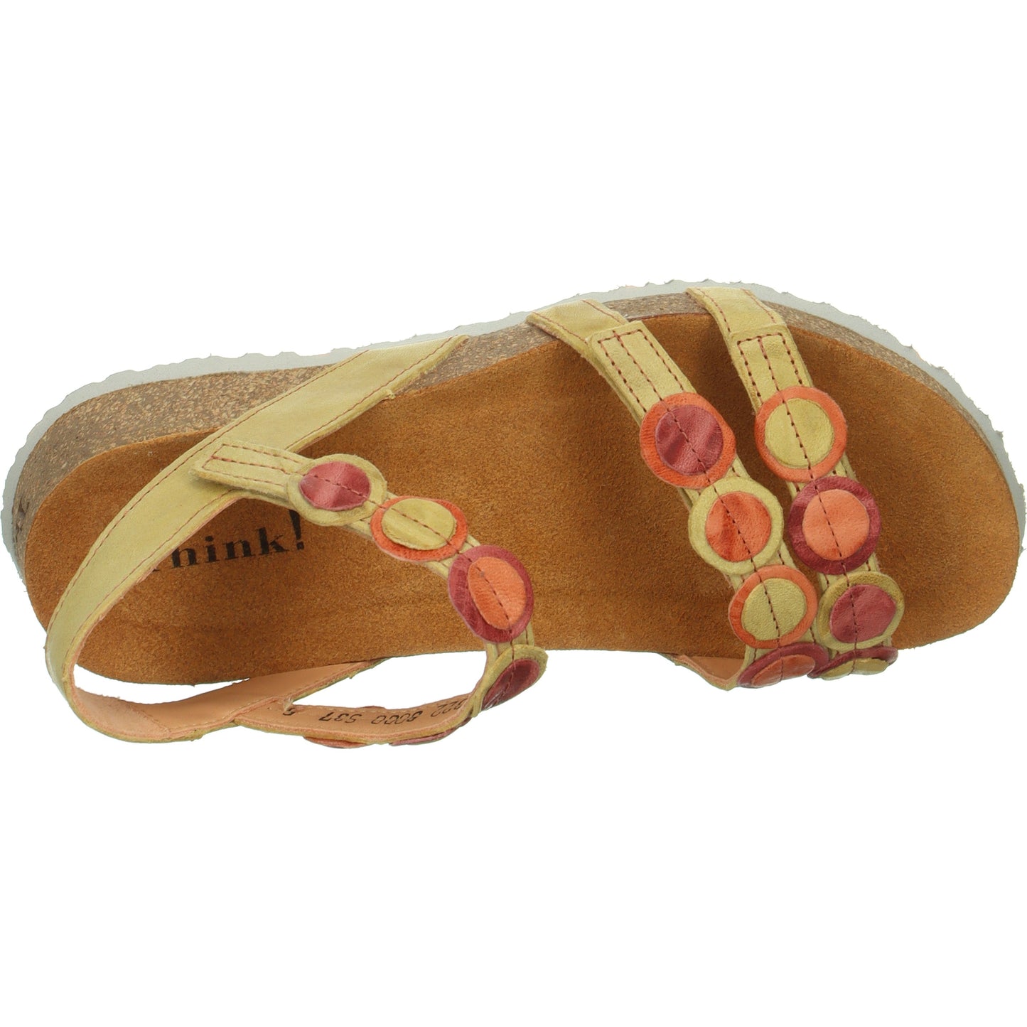 Think Shoes USA KOAK Sandals - Ananas Kombi - 000322-6000AK