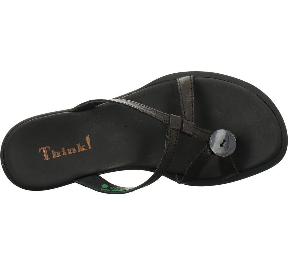 Think Shoes USA ZAZA Sandals Black 000535-0000BL