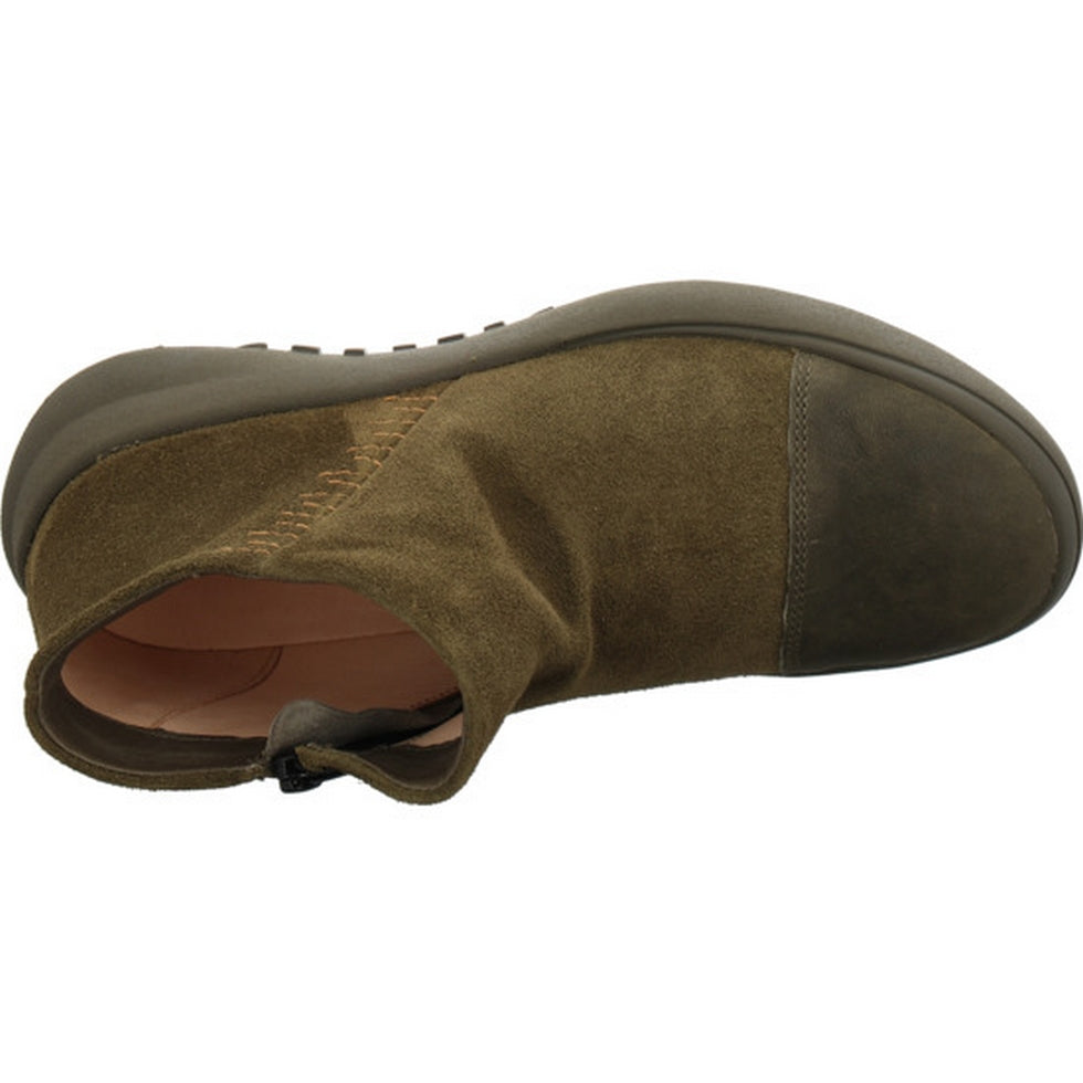 Think Shoes USA KUSABI Booties - Olive Kombi 000683-7000OK