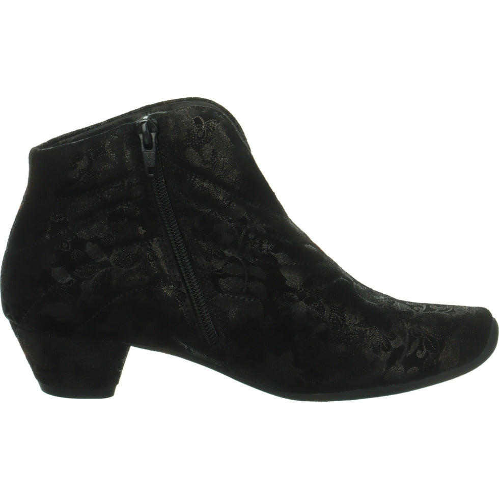 Think Shoes USA AIDA Booties - Black Kombi 000686-0010BL