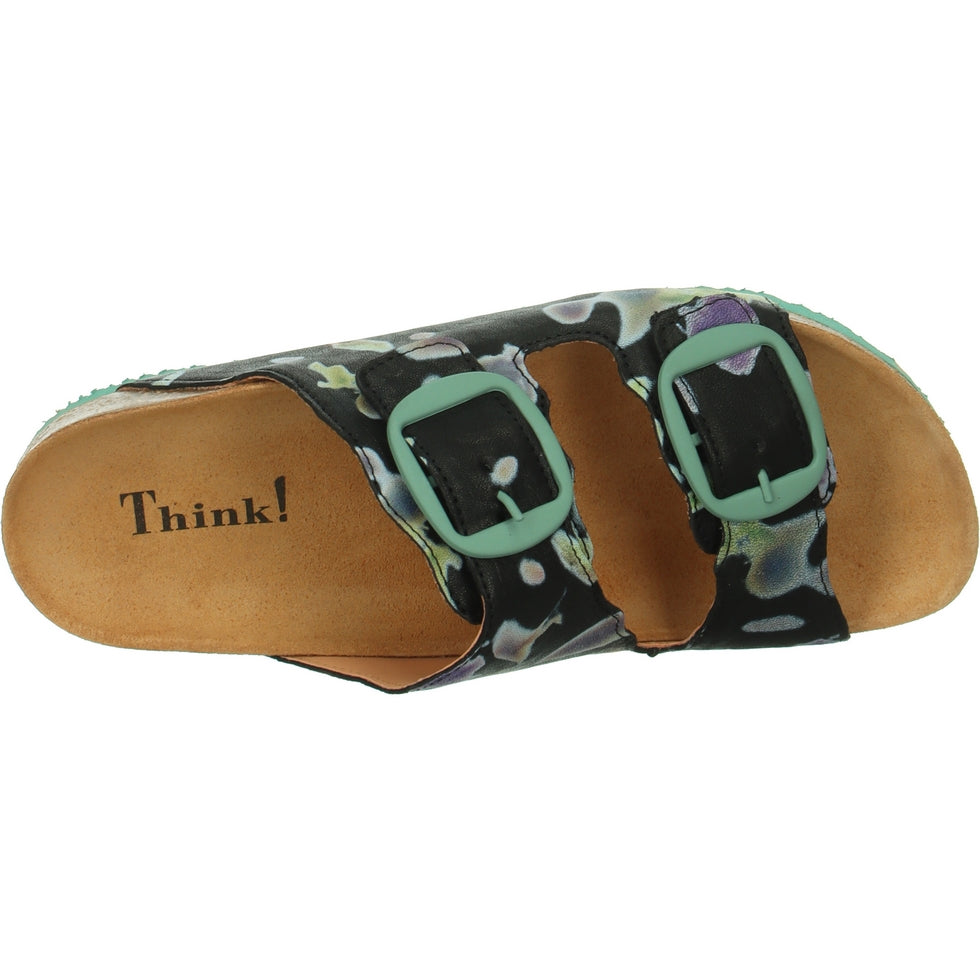 Think Shoes USA MOE Sandals - Black Kombi 000725-9000BL