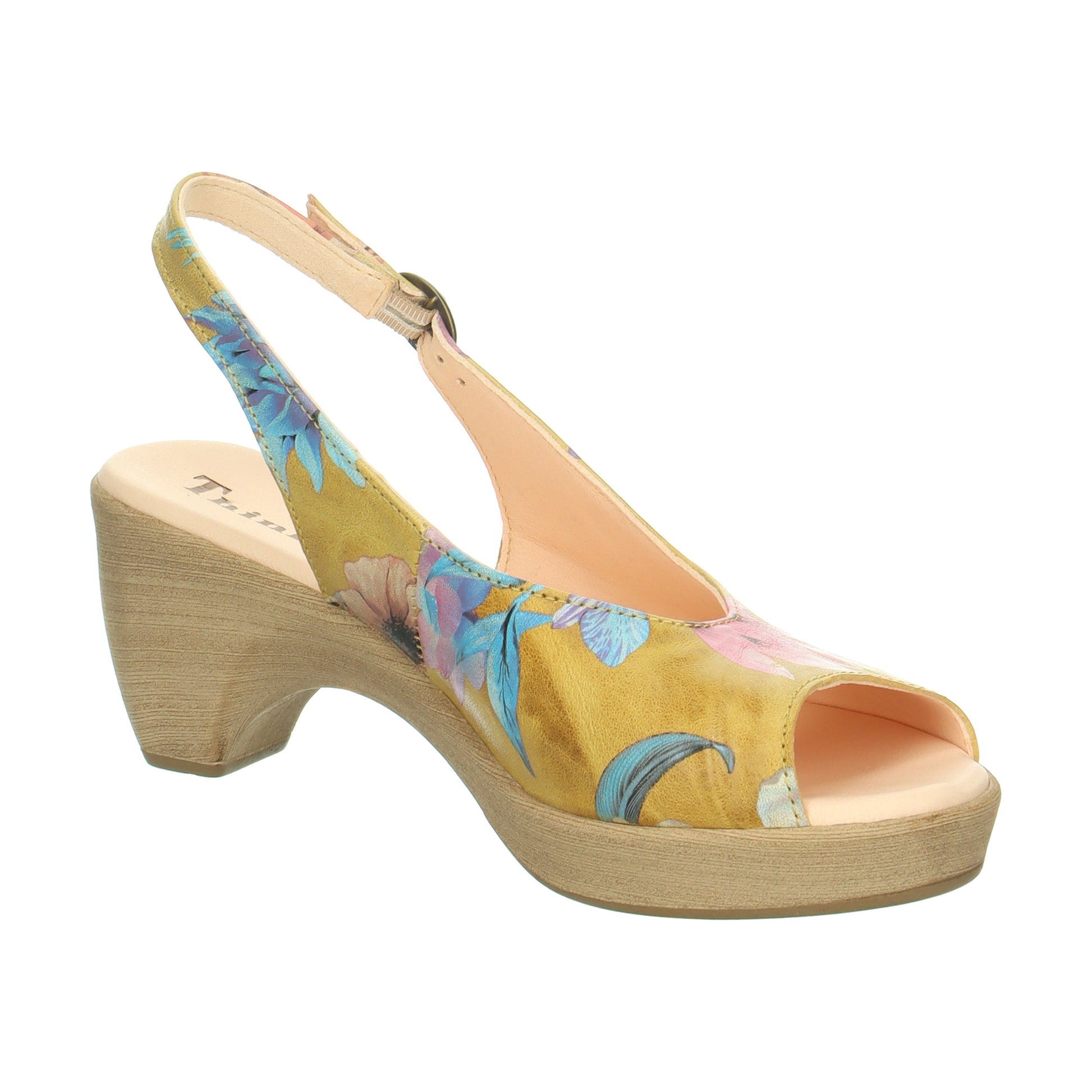 Think Shoes USA Zeppa Sandals - Ananas - 000754-9010AN