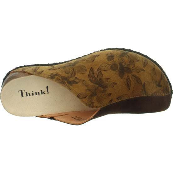 Think Shoes USA JULIA Clogs Ocher Kombi 000816-3000OK