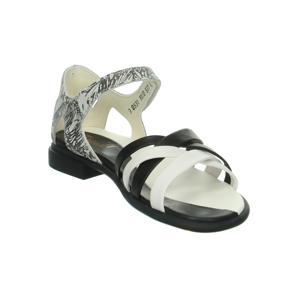 Think Shoes USA KAMAA Sandals - Bianco Kombi 000931-1000BK