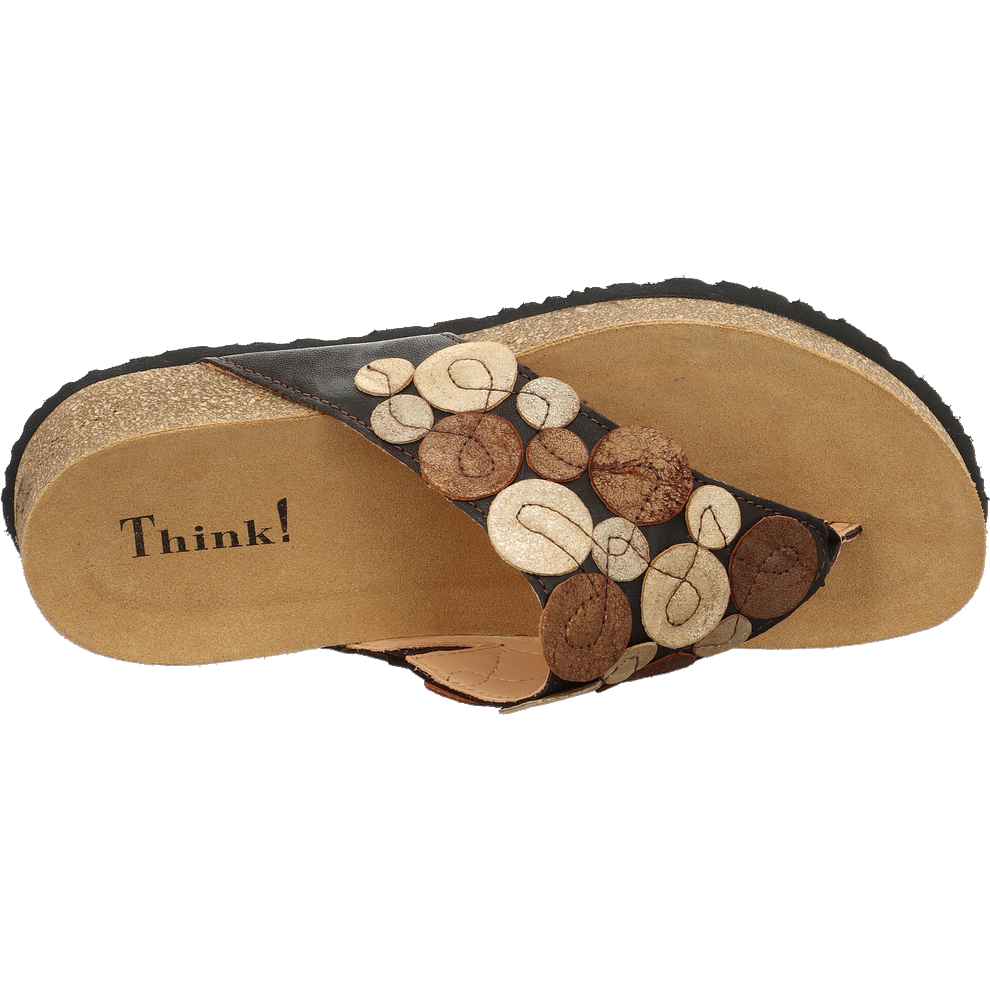 Think Shoes USA KOAK Sandals - Espresso Kombi 000954-3000EK